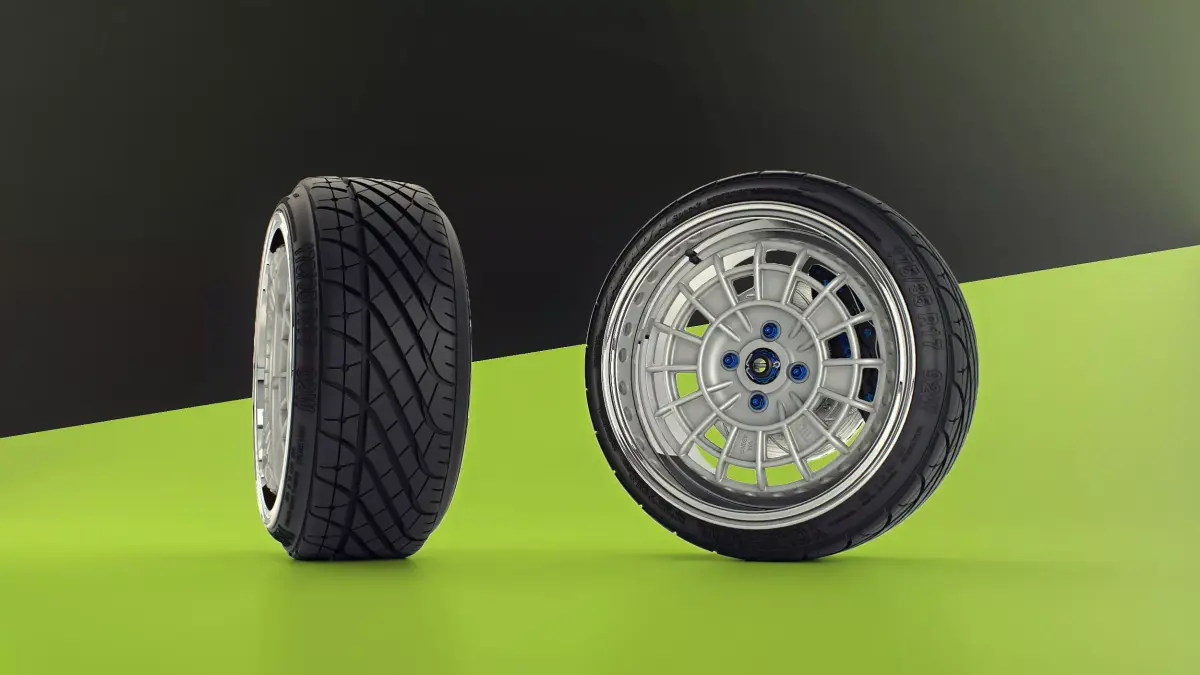 Mugen NR10R 17in JDM rare rim - RIM ONLY - 3D model