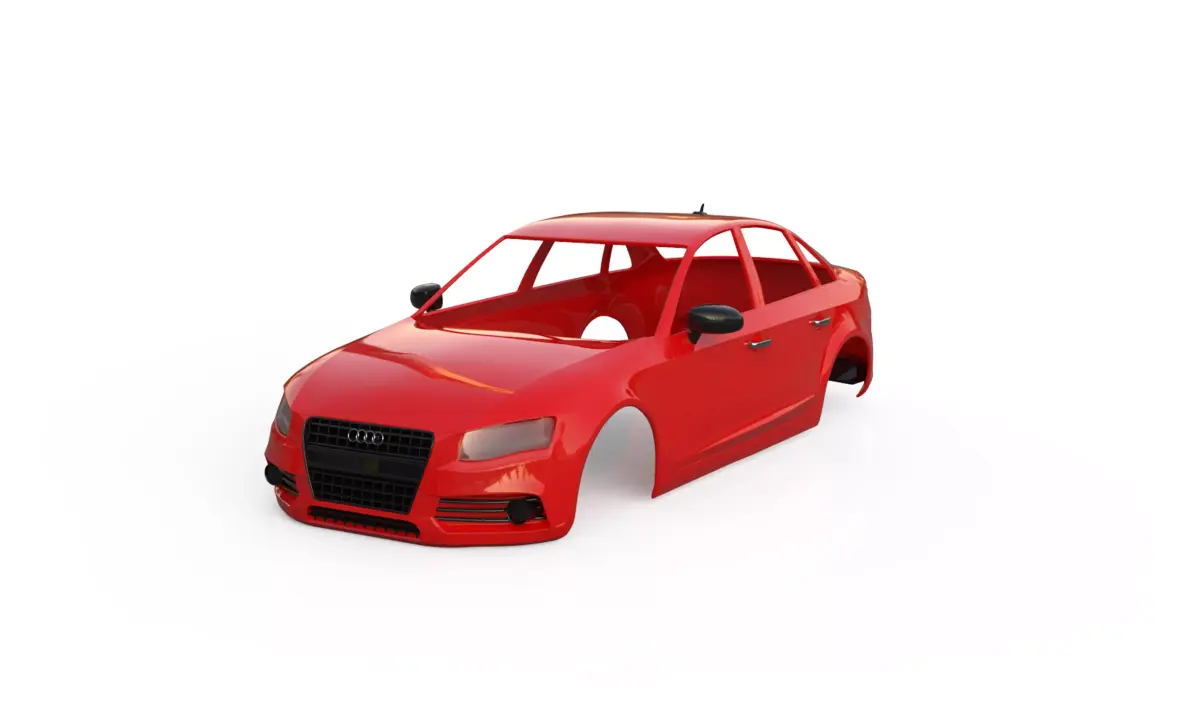 audi a4 saloon 2011  3D print model