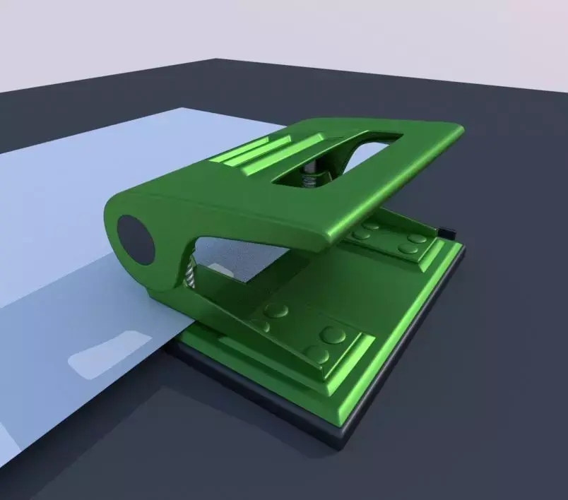 Hole Punch High Poly Version 3D model