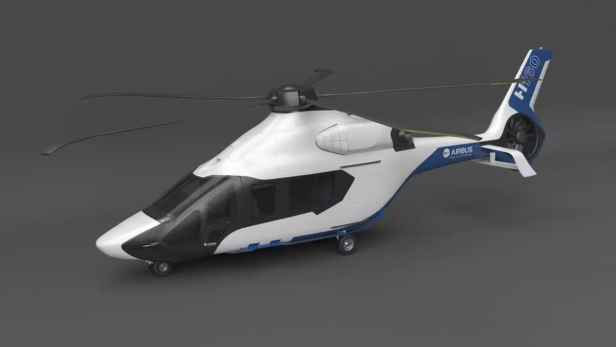 Airbus Helicopter H160 2022 3D model