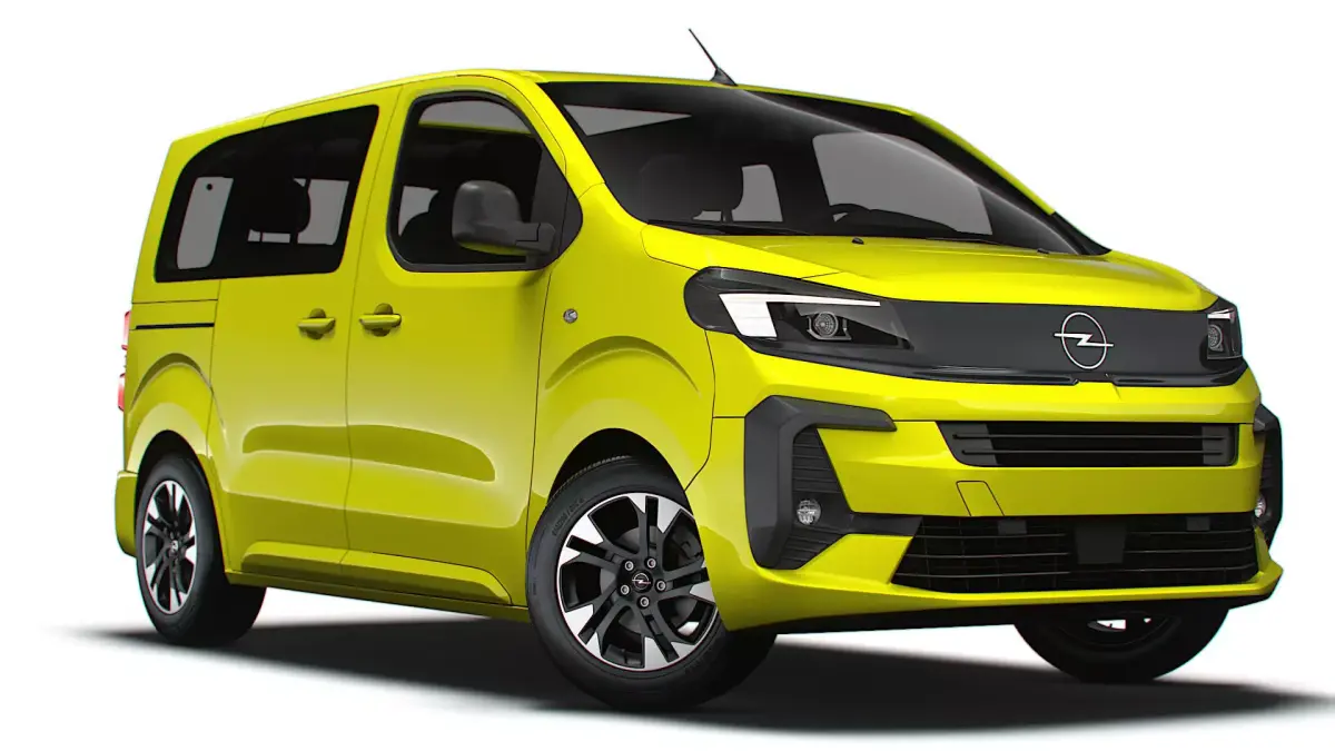 Opel Zafira Life Electric Small 2024 3D model