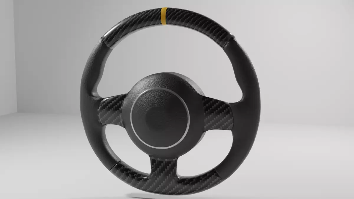 Car Steering Wheel Free 3D model purchase