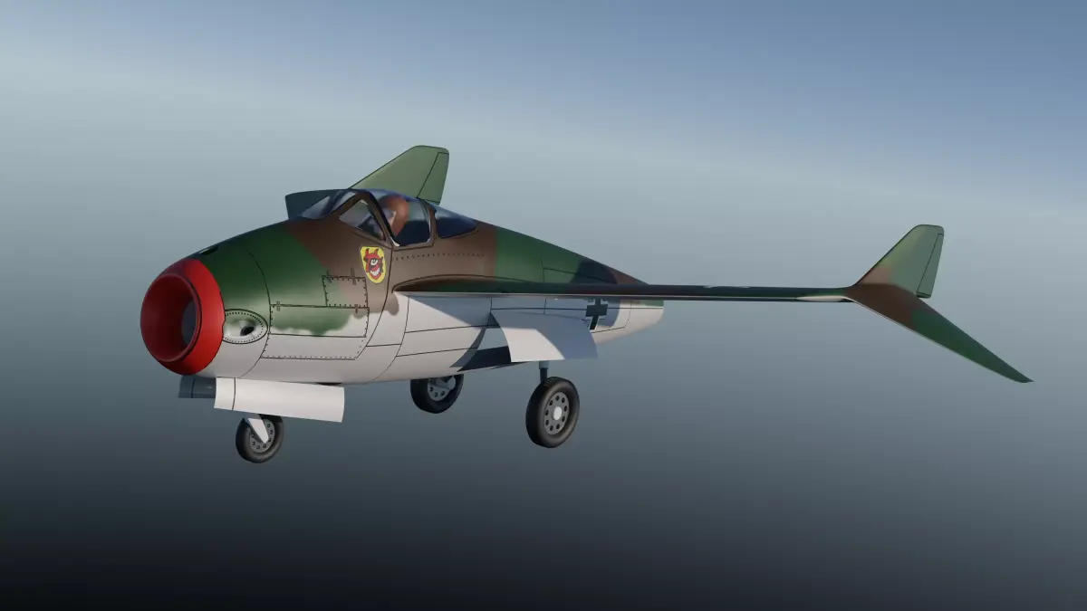 Blohm und Voss BV 121 3D model