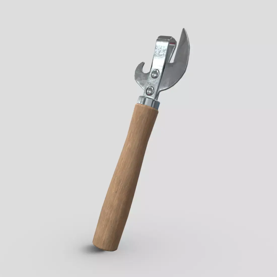 Can Opener Low-poly 3D model