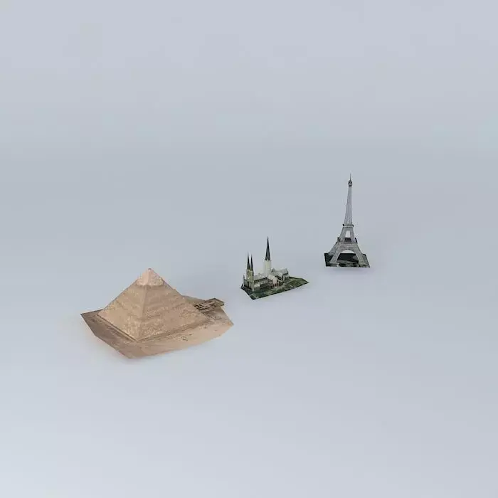 building sizes part 1 Free 3D model