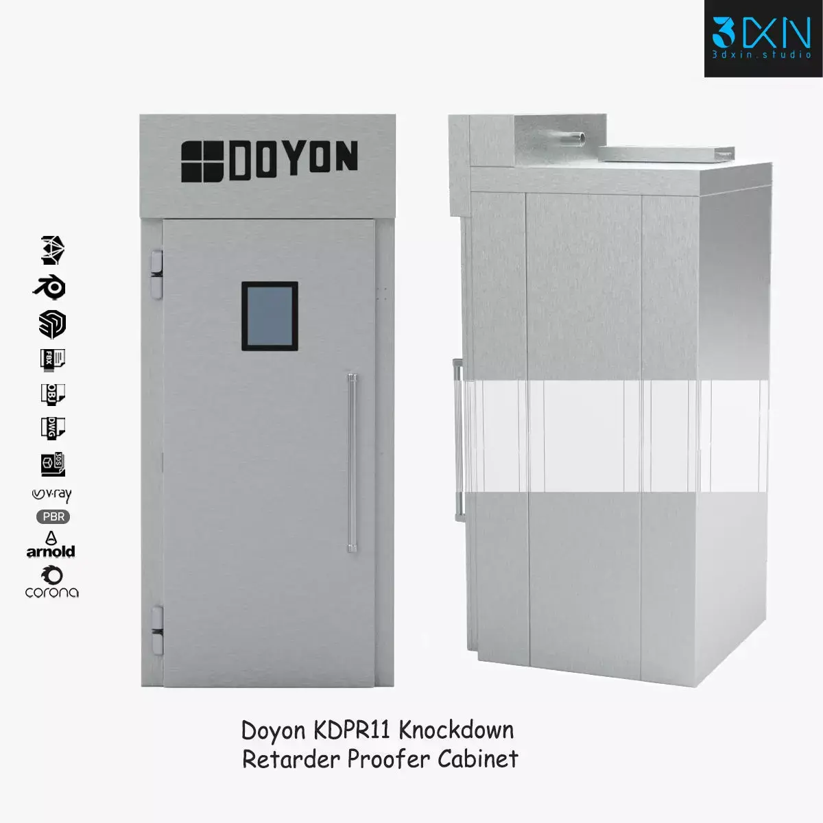 Doyon KDPR11 Knockdown Retarder Proofer Cabinet 3D model