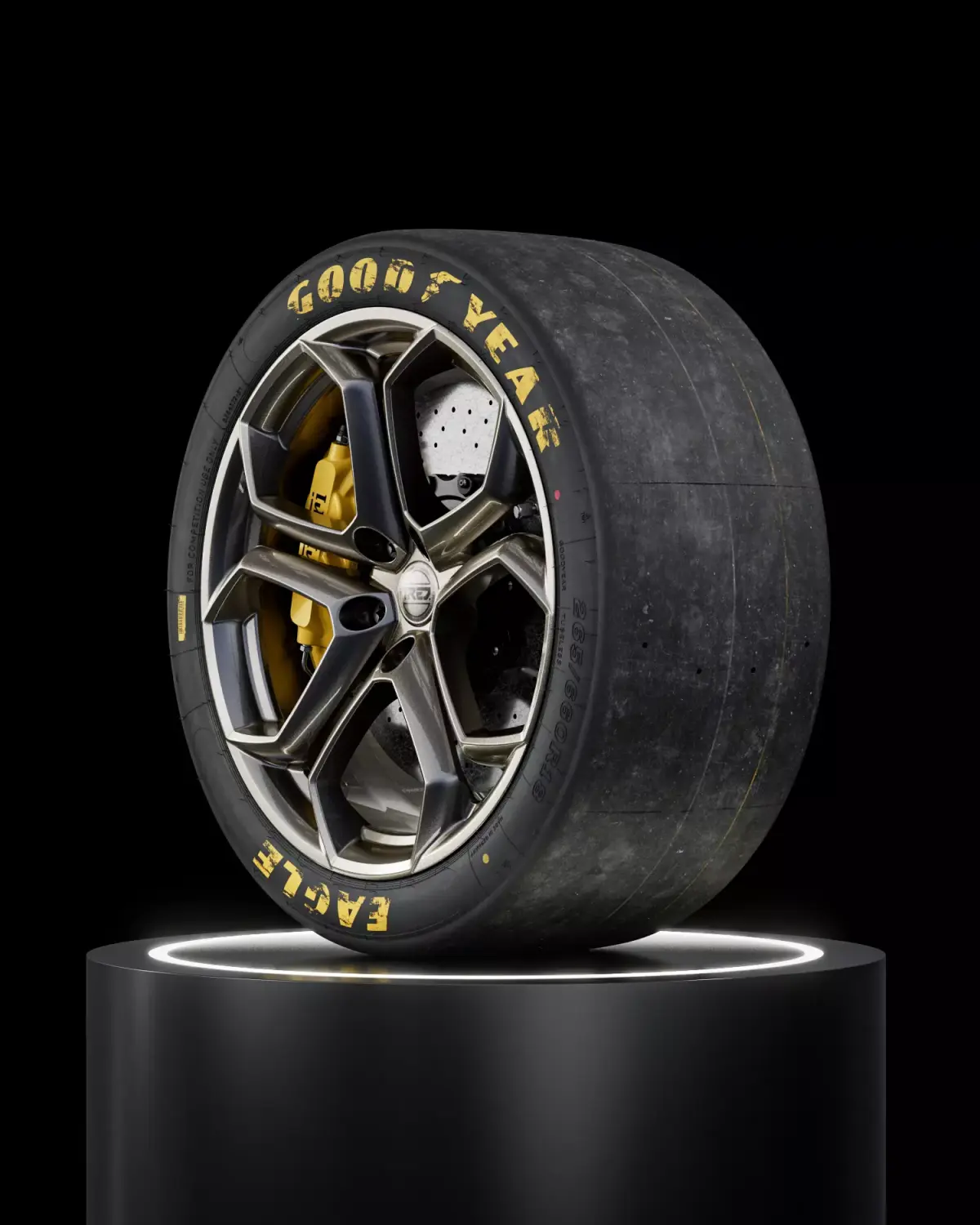 Goodyear Eagle 265 660 ZR18 3D model