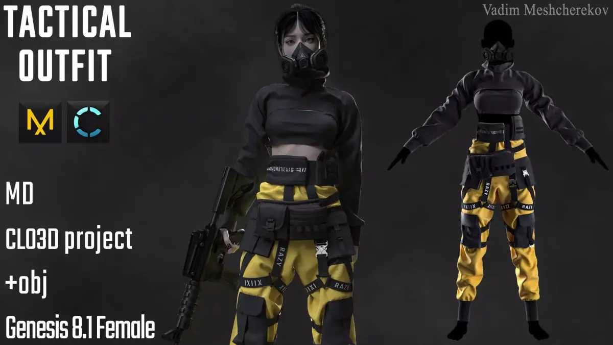Tactical Outfit 3D model