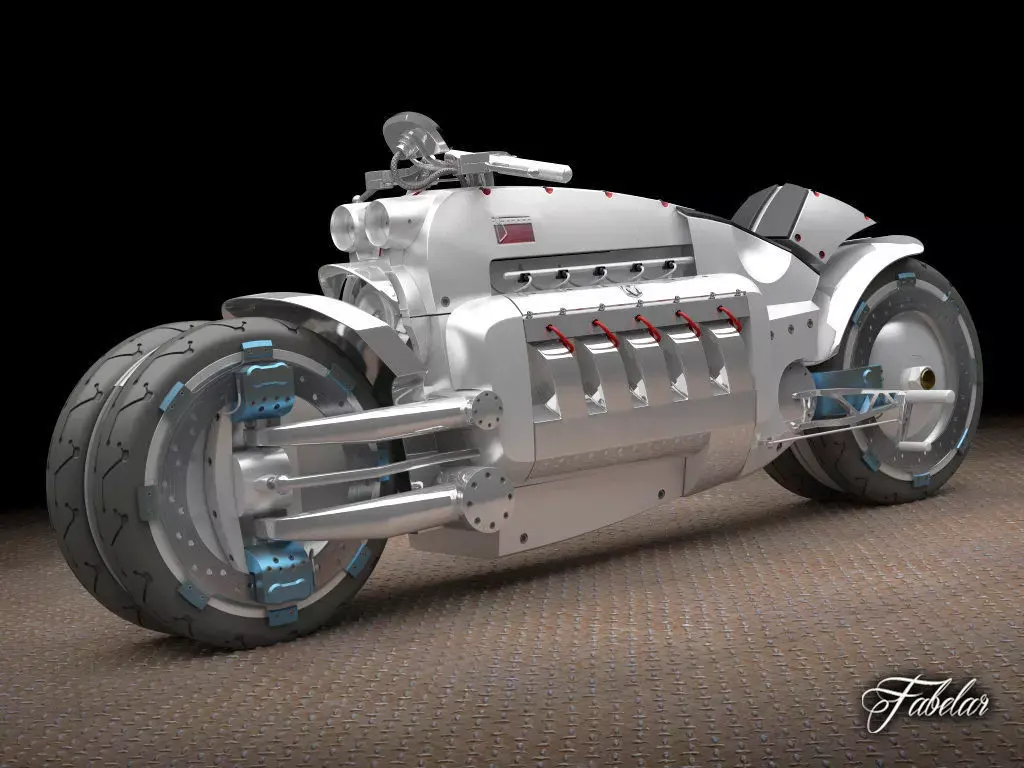 Dodge Tomahawk concept 3D model