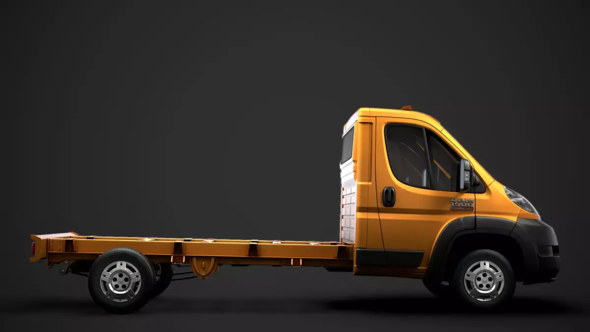 Ram Promaster Chassis Truck Single Cab 3800 WB 2019 3D model