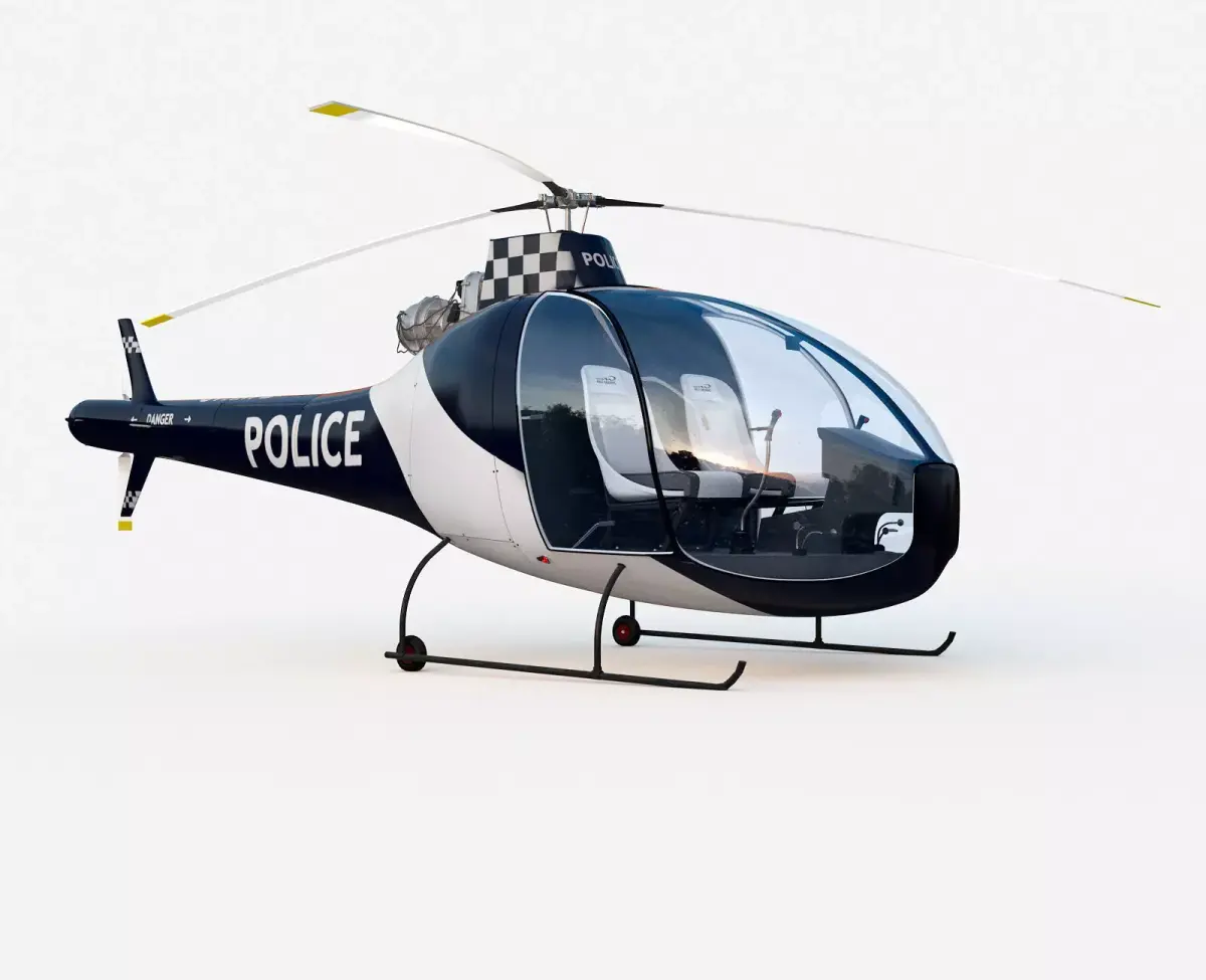 HAD1-T Helineo Police 3D model purchase