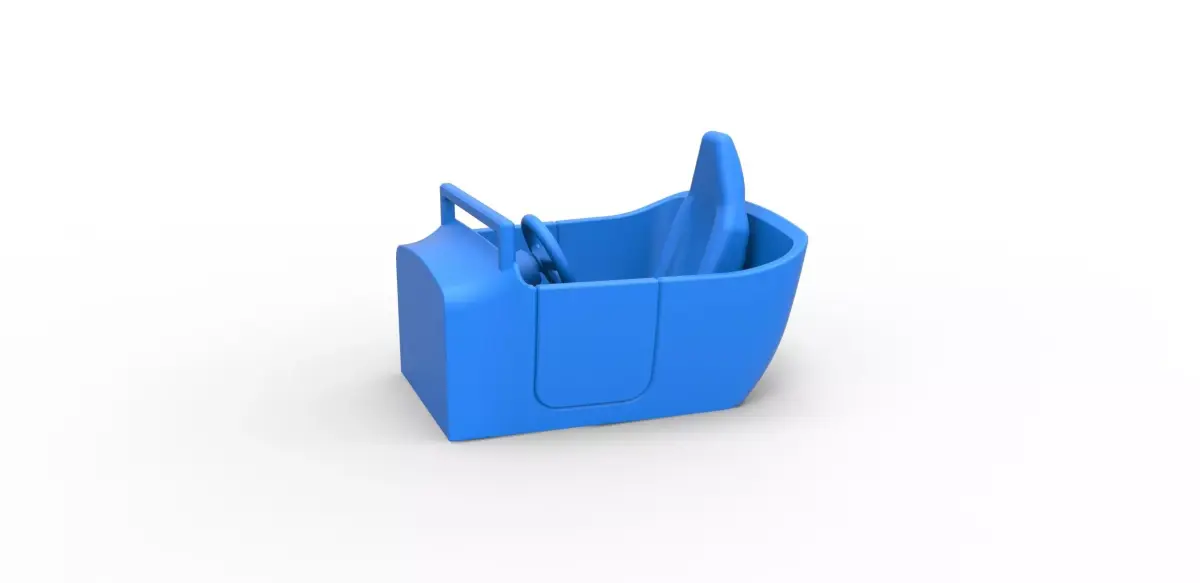 Cockpit Scale 1 to 25 3D print model