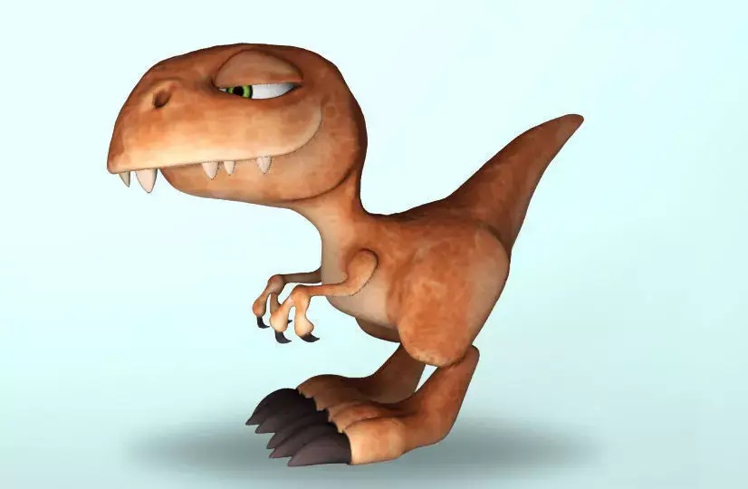 Velociraptor Dinosaur  3D model
