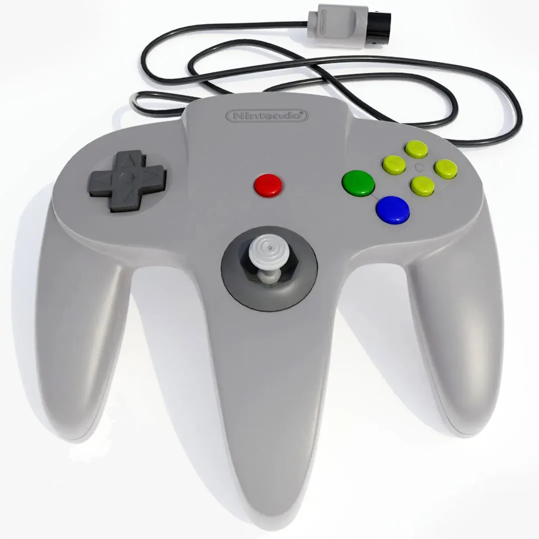Nintendo 64 Controller 3D model
