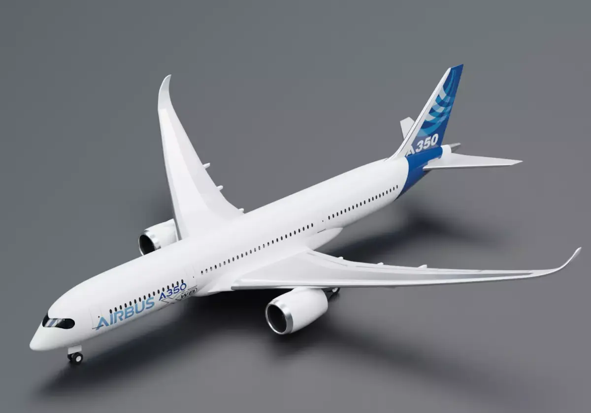Airbus A350-900 XWB Airbus Home Livery 3D model