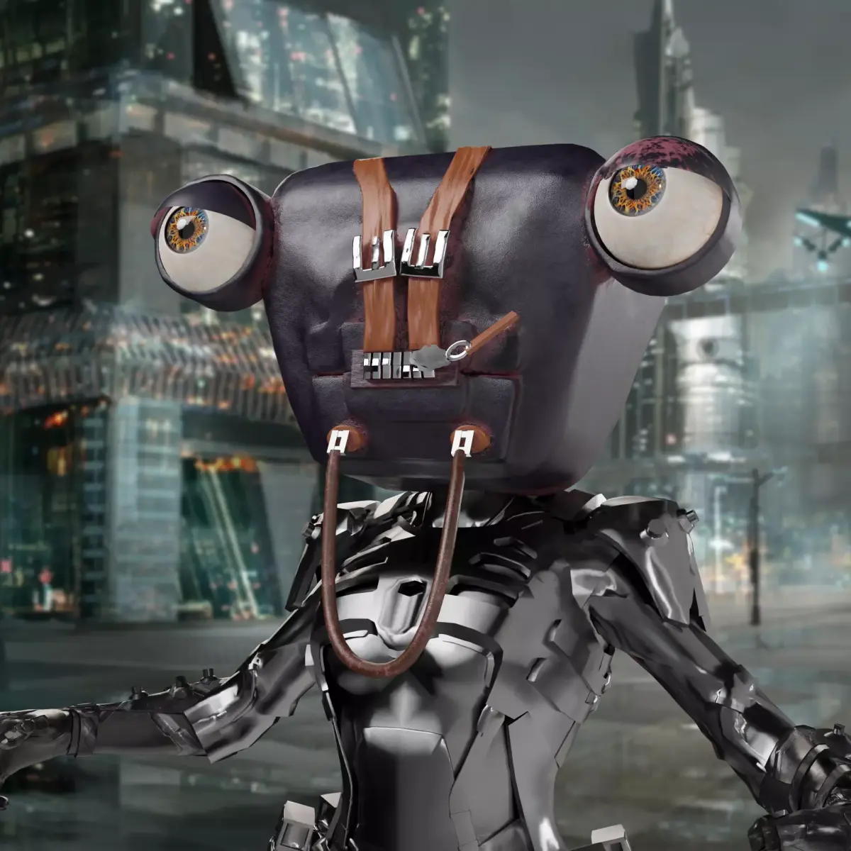 monster bag 3D model