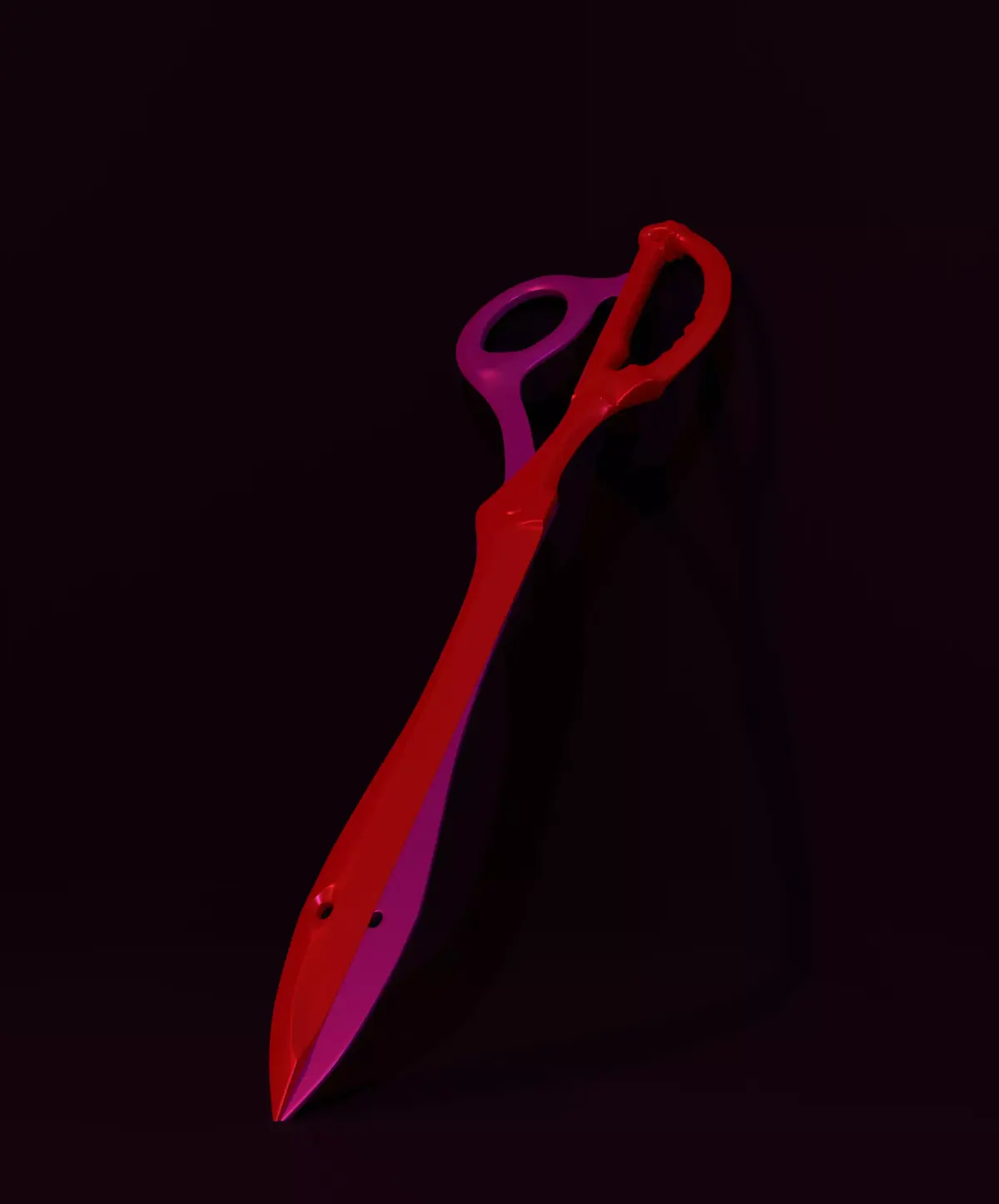 Kill la Kill scissorblade-swords Free 3D model
