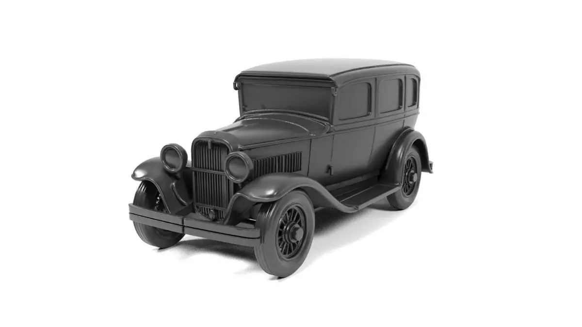 1930 car 3D print model