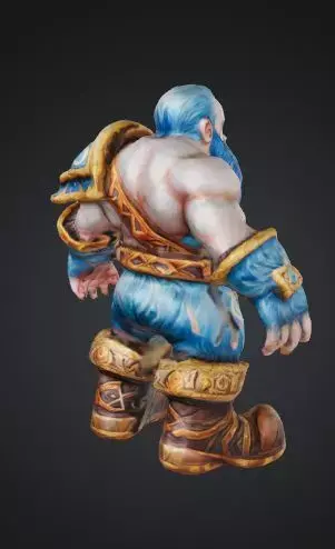 world of warcraft character  3D model