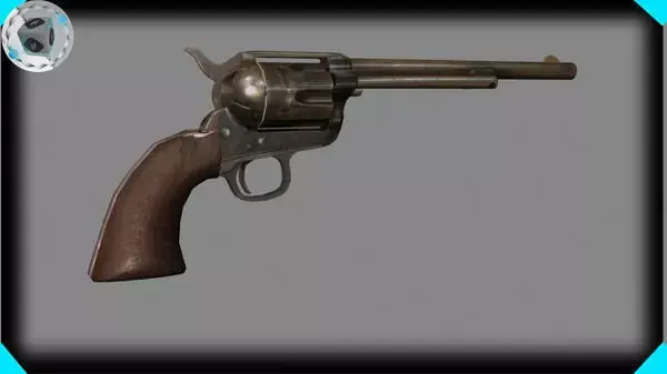 Gun John Wayne 3D model