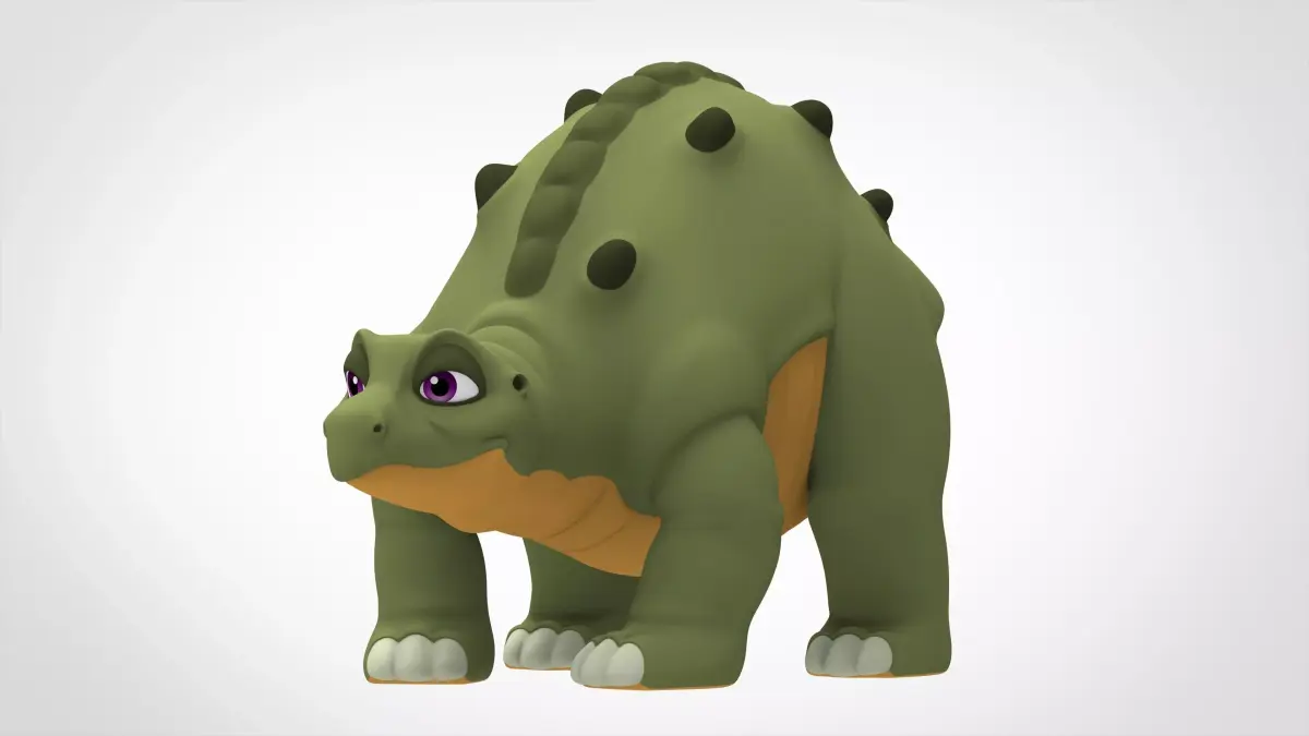 Spike Spiketail 3D model