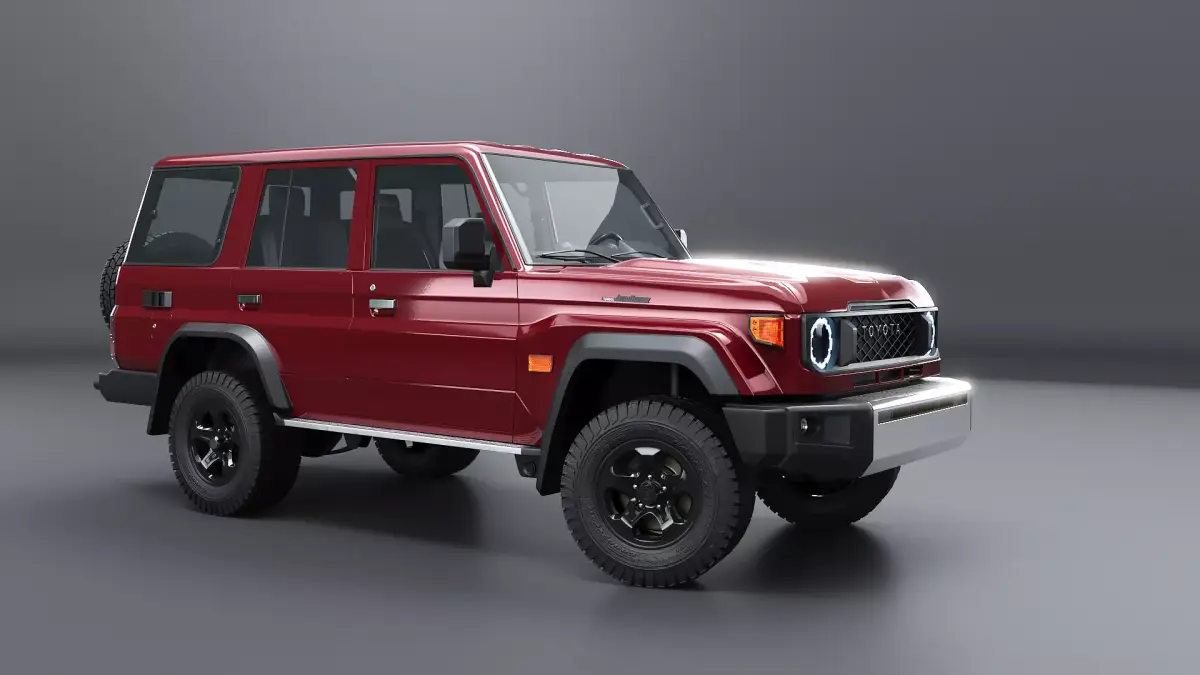 Toyota Land Cruiser J70 2026 3D model