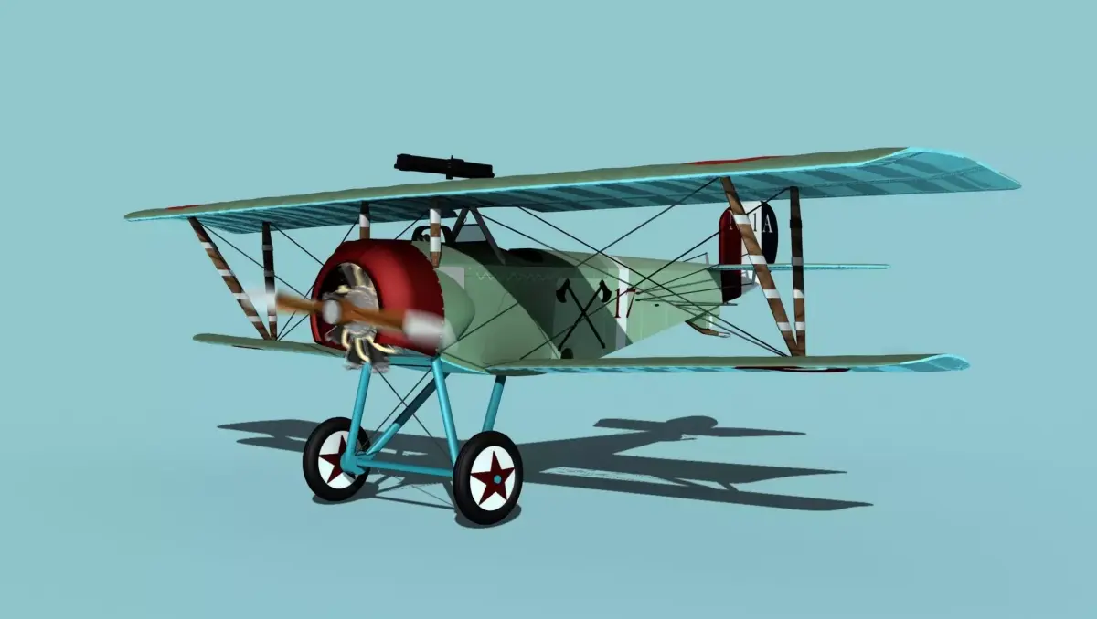 Nieuport 11 VHP V11 3D model