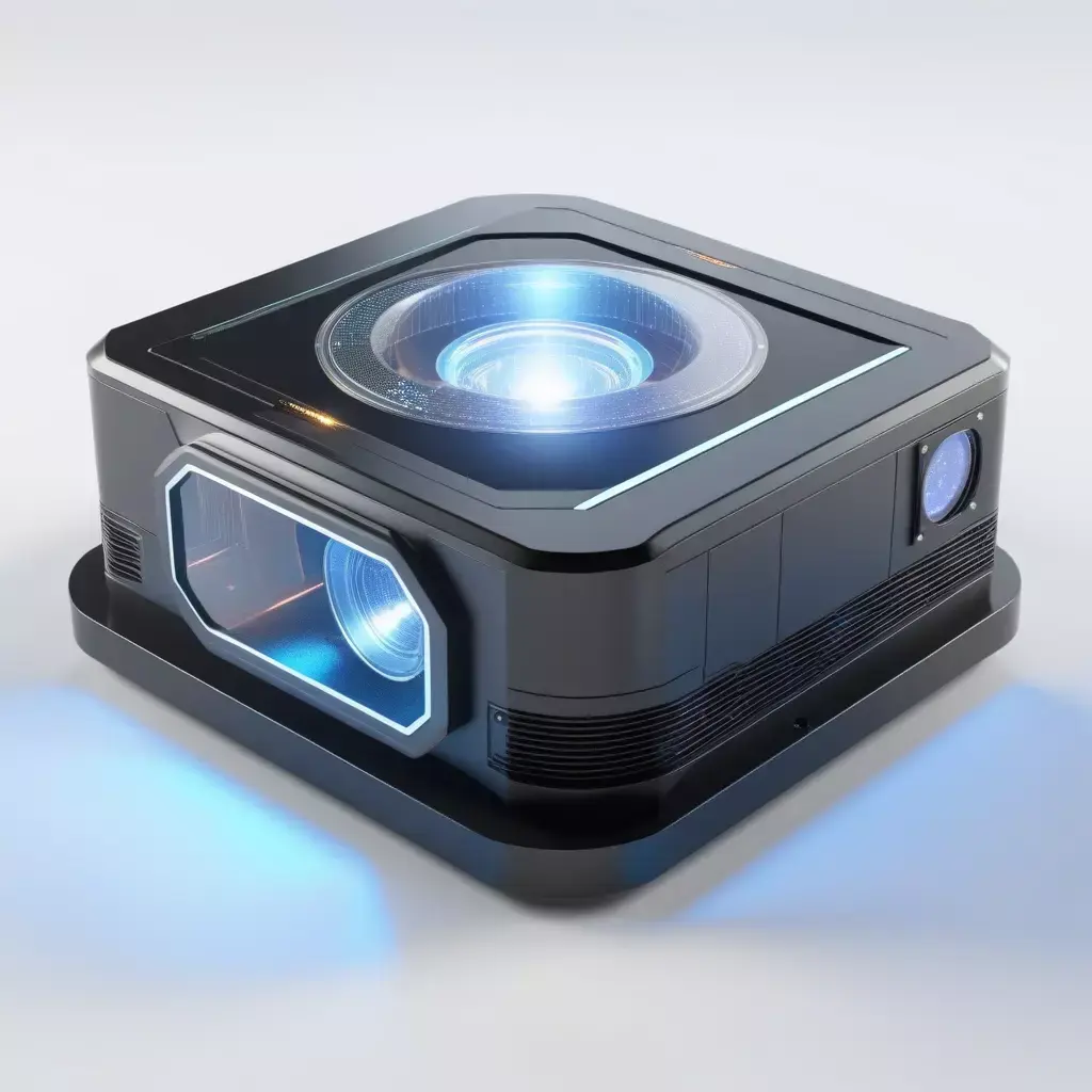 SciFi Holographic Display Projector 3D model