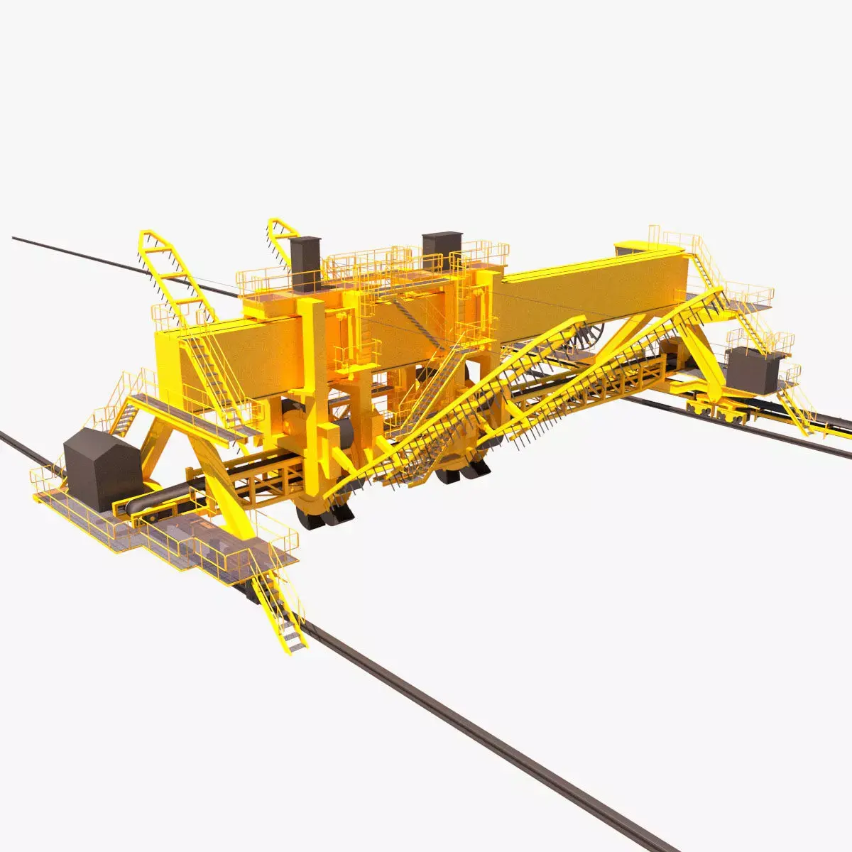 retomadora ponte 3D model