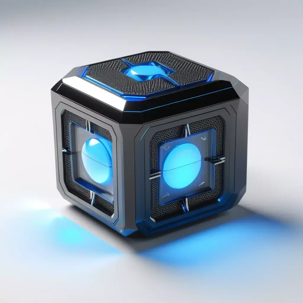 Futuristic SciFi Energy Core 3D model purchase