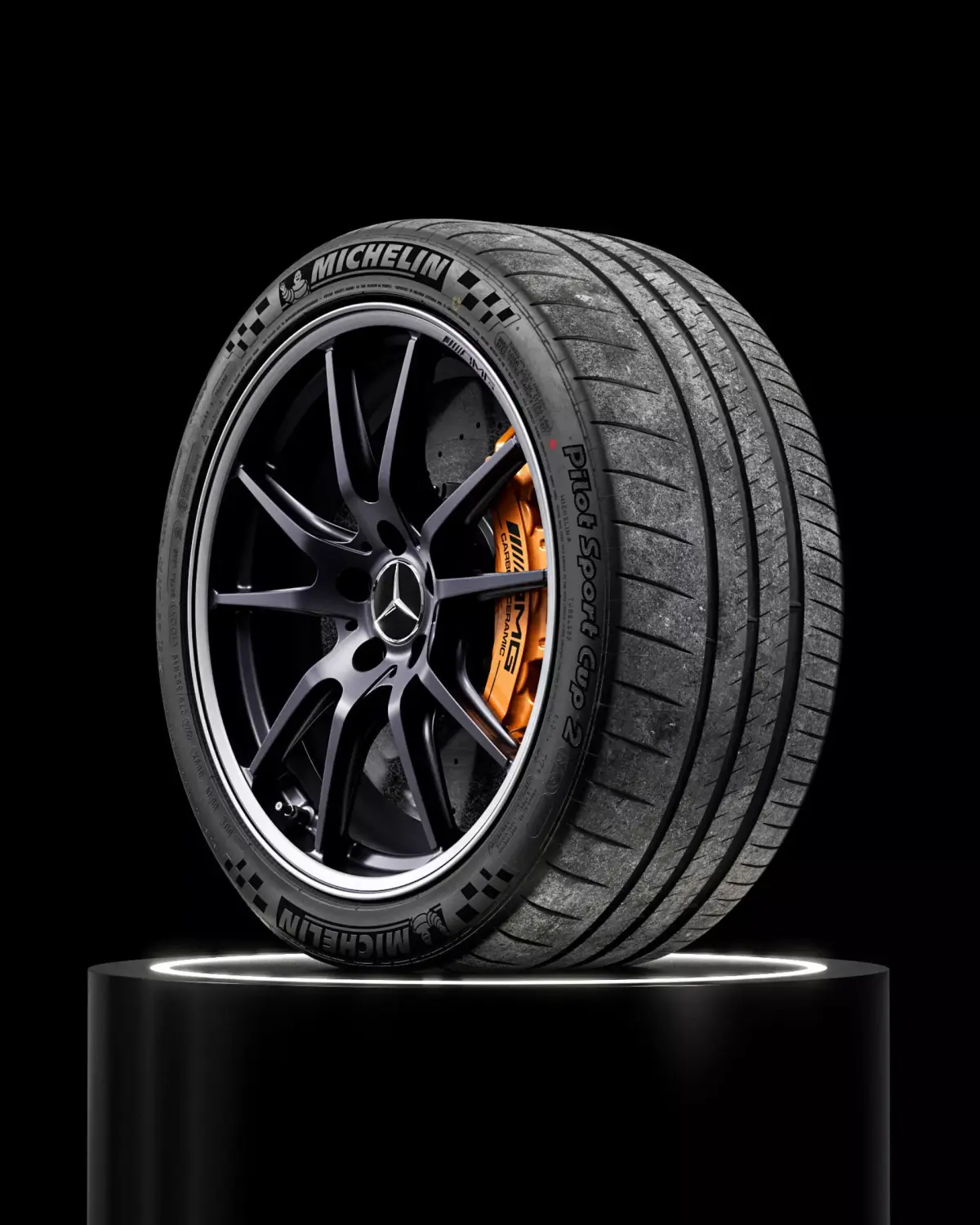 Michelin Pilot Sport Cup 2 275 35 ZR19 100Y AMG 3D model
