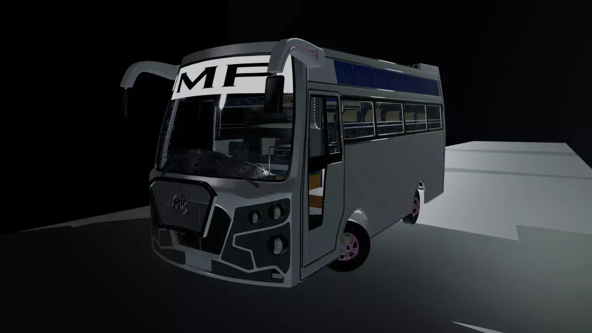 407 Tourist Van 3D model