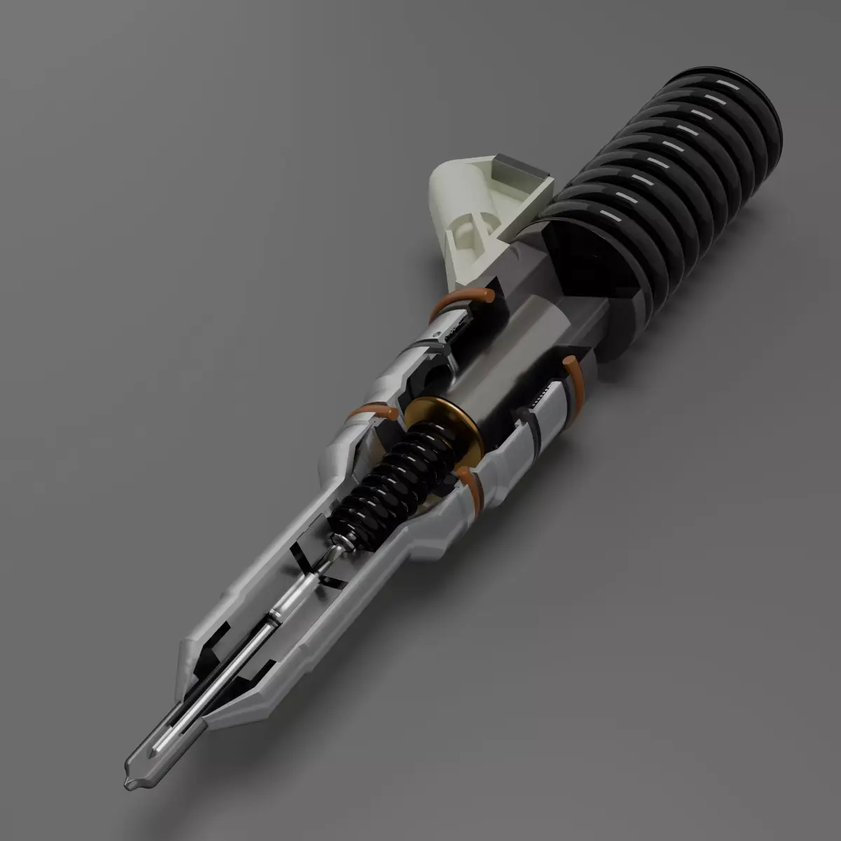 Diesel Injector Unit iFull Assembly 3D model