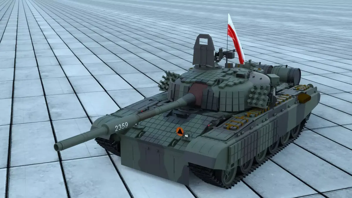 PT 91 Twardy 3D model