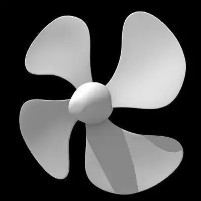 Detailed Propeller 2 3D model