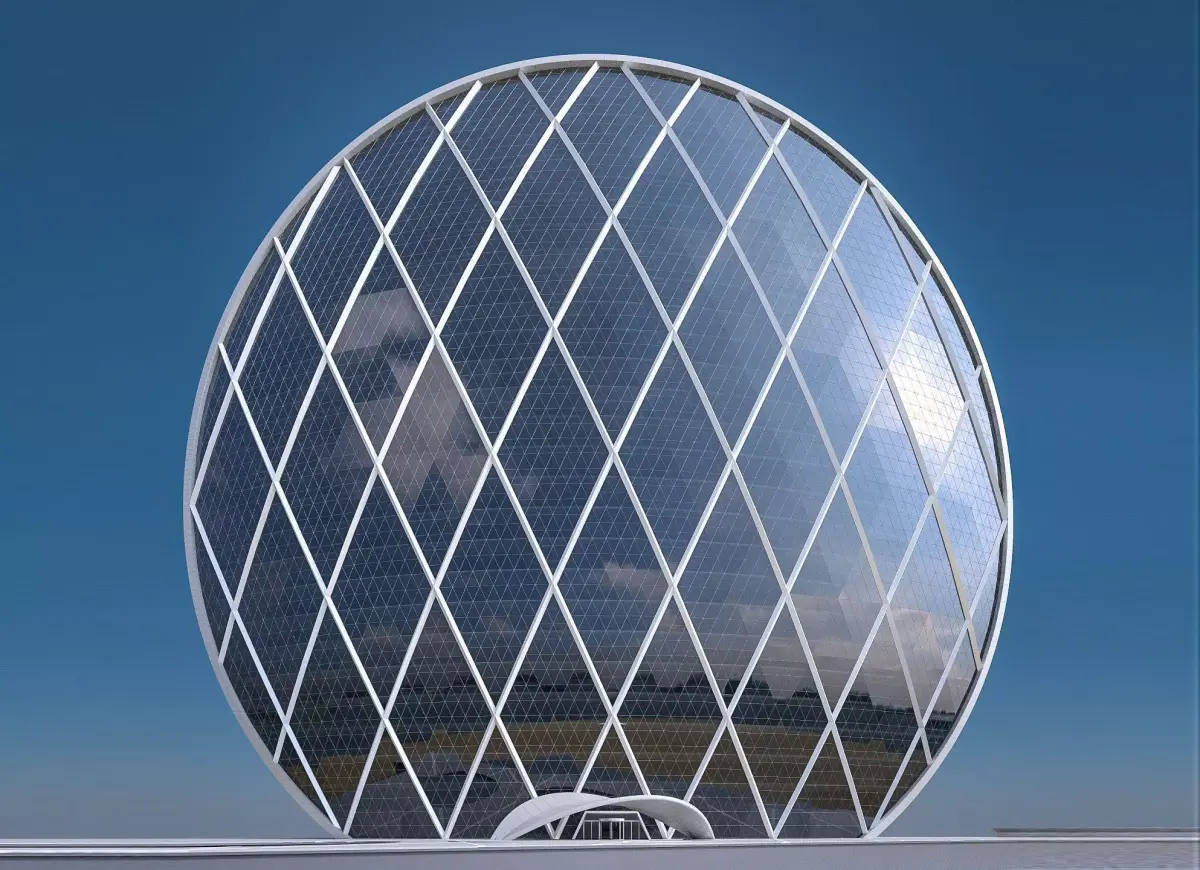 Aldar Headquarters Building Low-poly 3D model