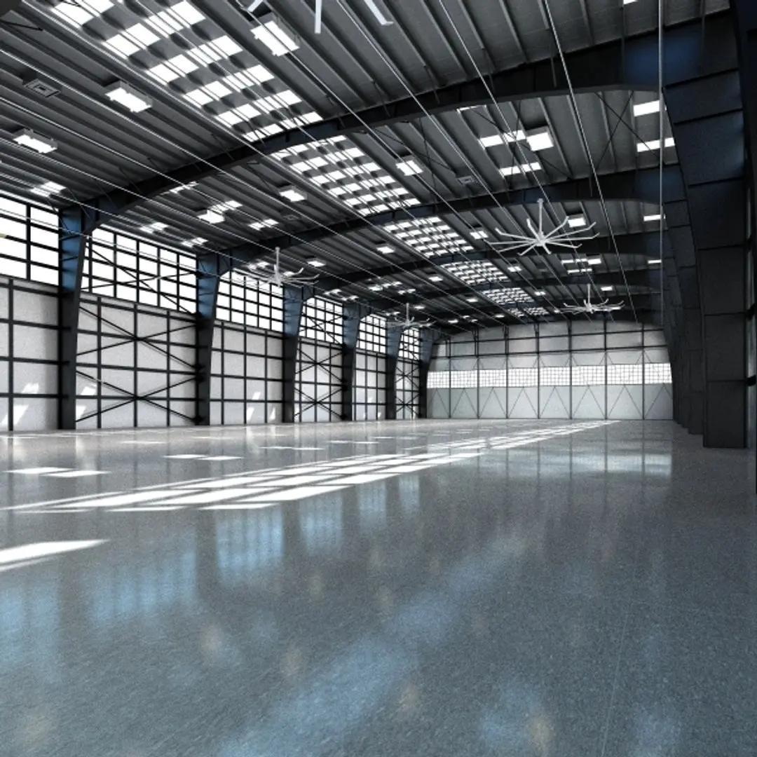 Hangar 25 3D model