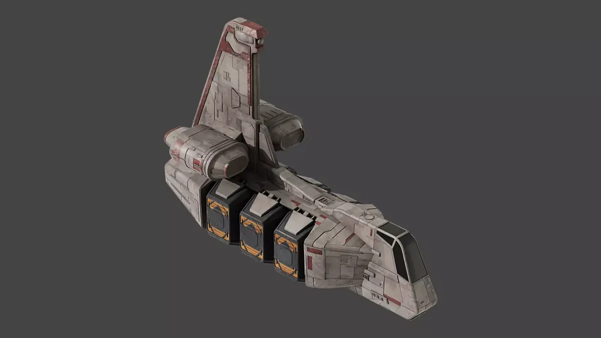 Sienar-Chall Utilipede Transport - Star Wars 3D model