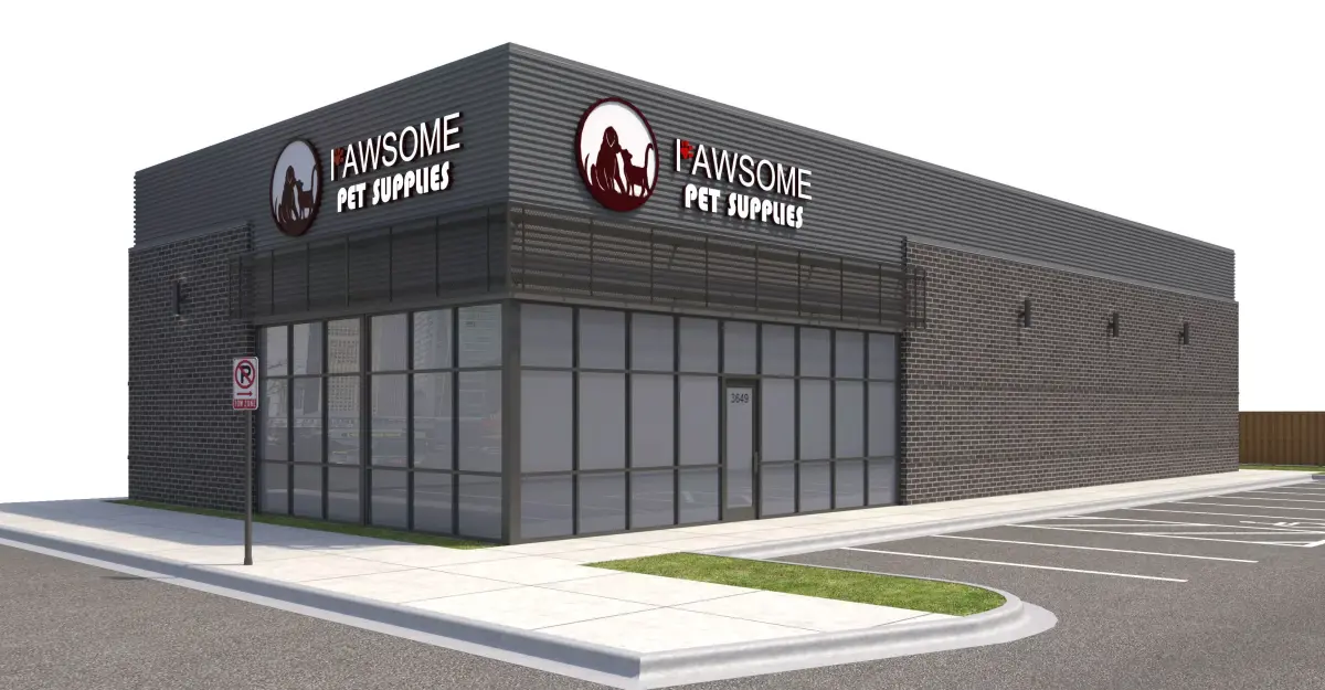 Retail-123 Retail Store A 3D model