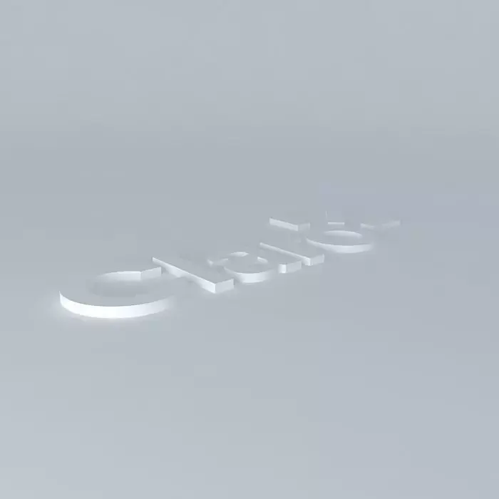 Logo Clear Free 3D model
