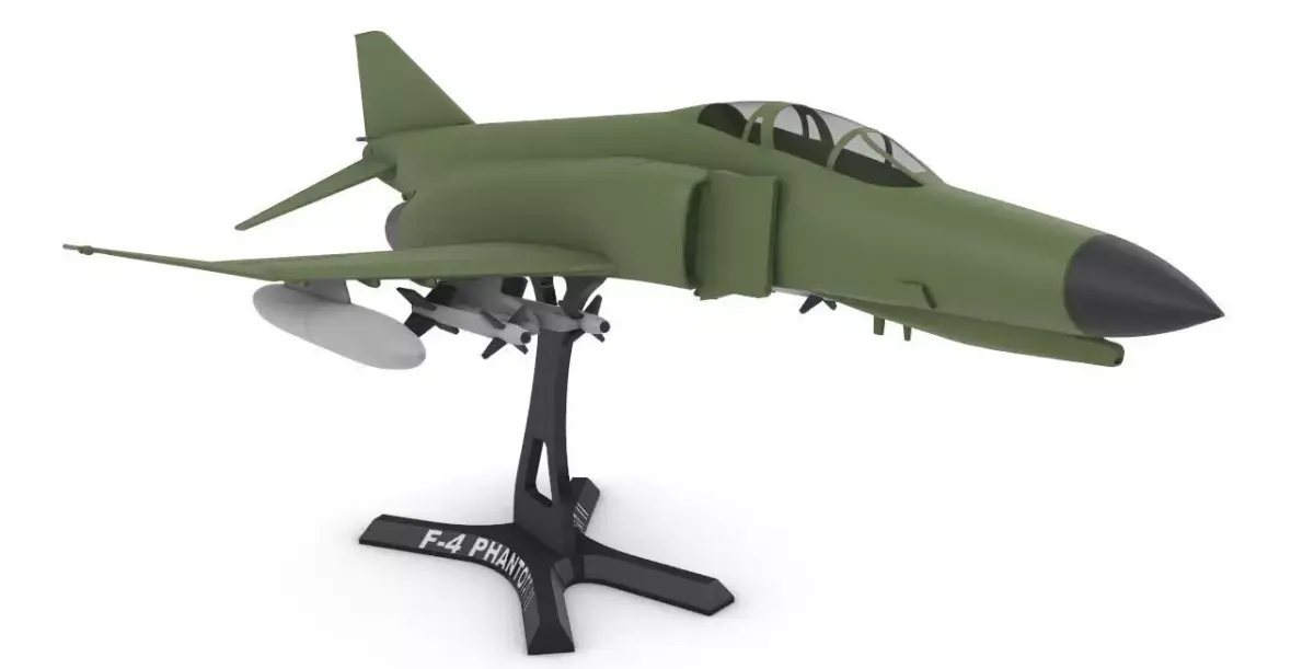 F-4 Phantom II 3D print model