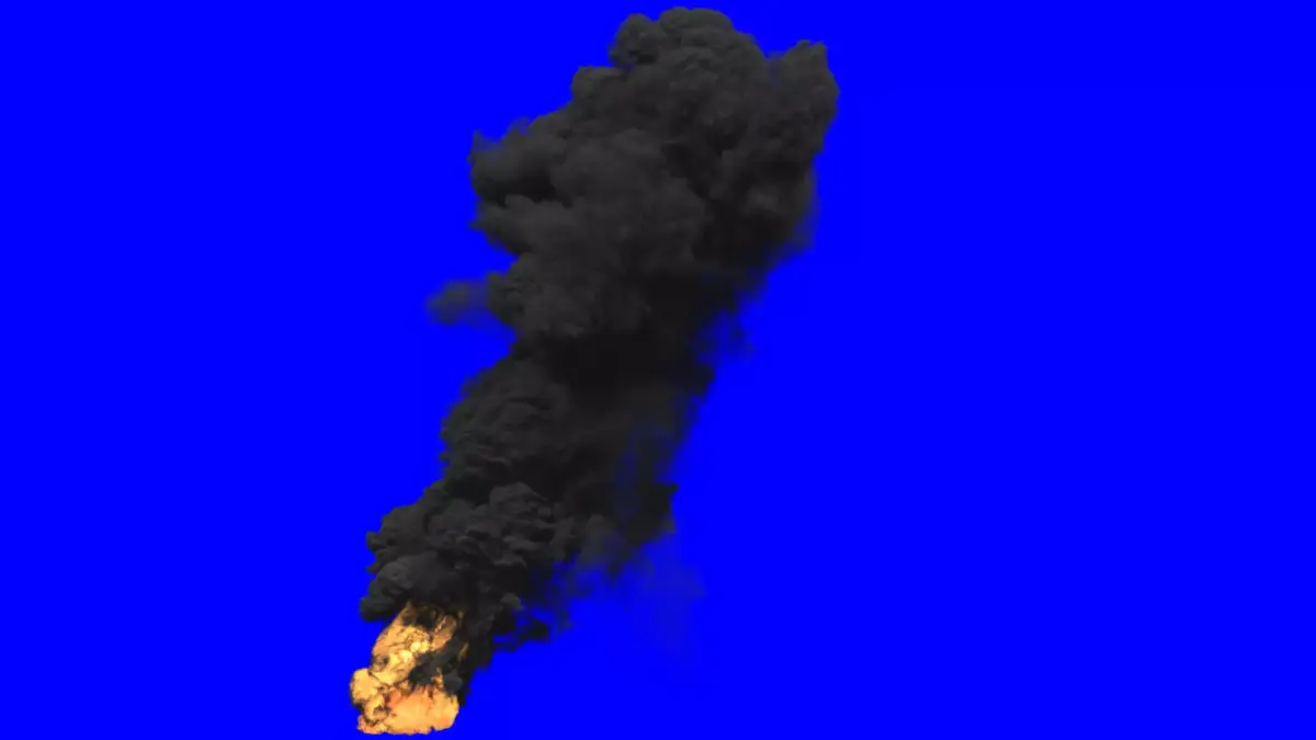 FumeFX Large Scale Smoke and Fire 3D model