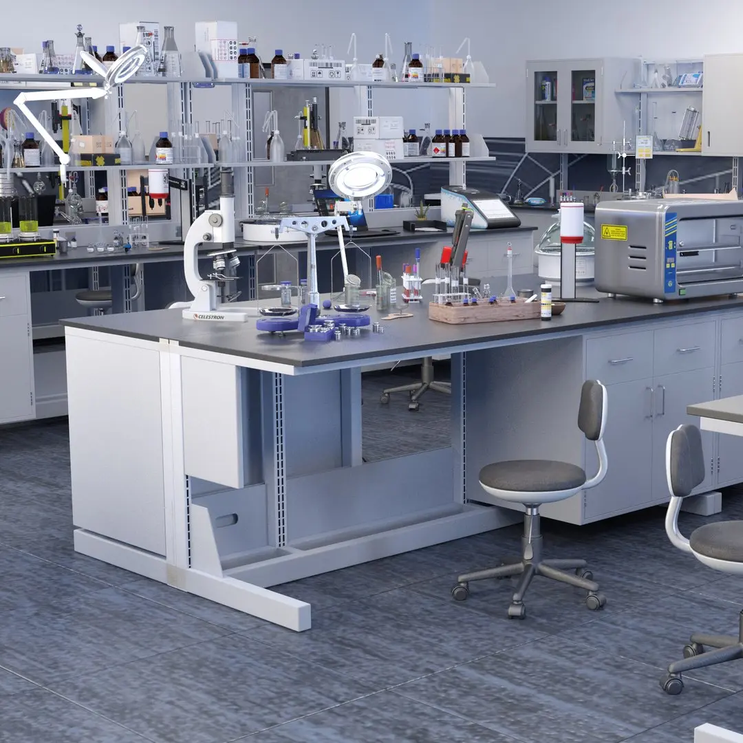 New Laboratory 3D model