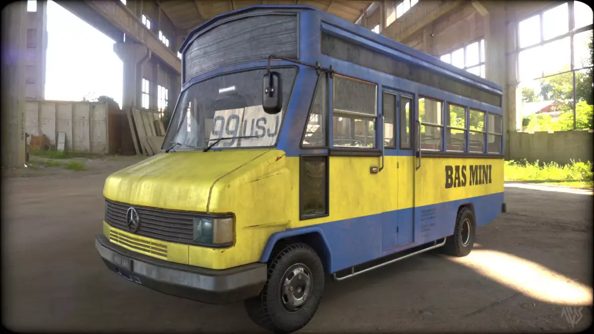 Bas Mini v02 Low-poly 3D model