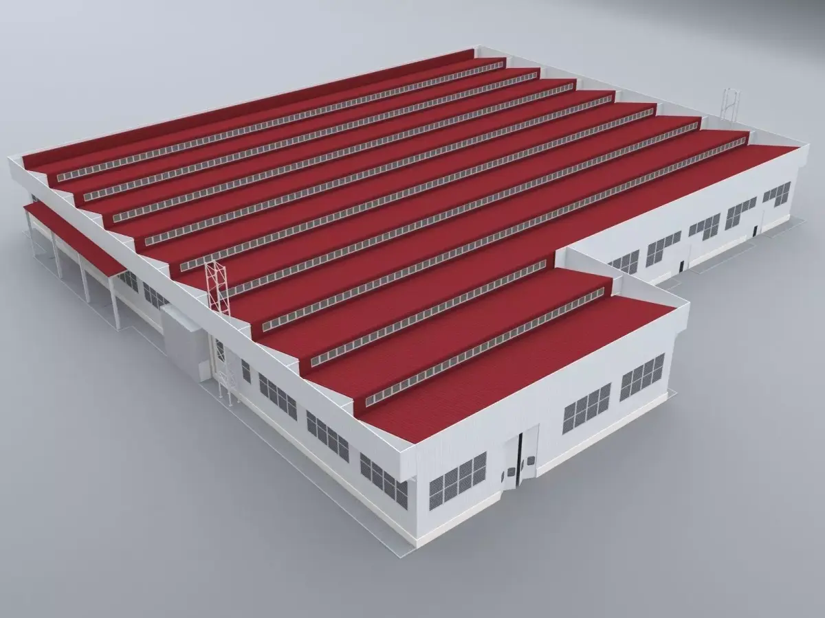 INDUSTRIAL STRUCTURES 3 3D model