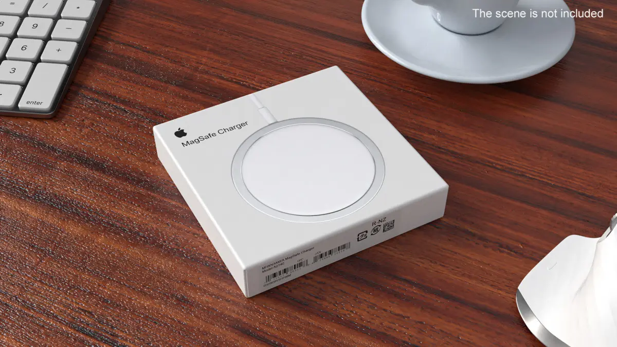 Apple MagSafe Charger Packaging 3D model
