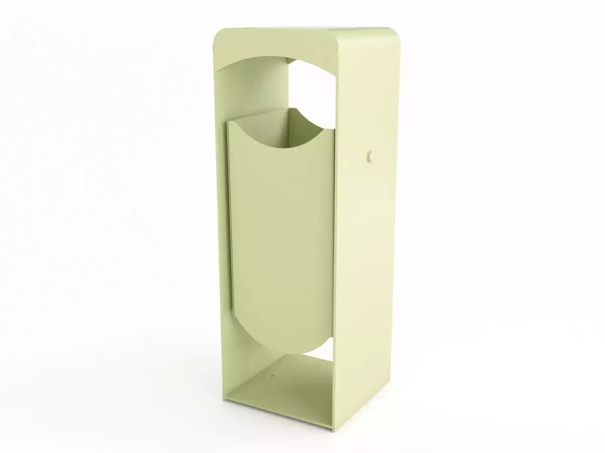 Trash can 16 3D model