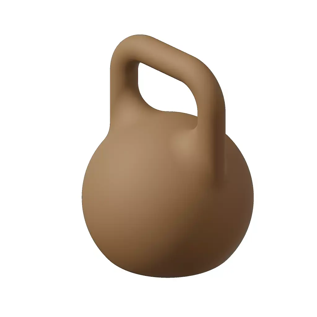 Plastic Gym Kettlebell Toy 3D model