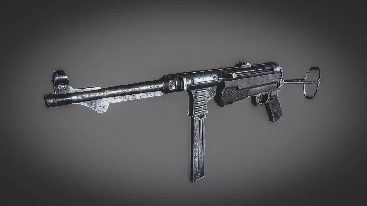 Old- Mp40  3D model