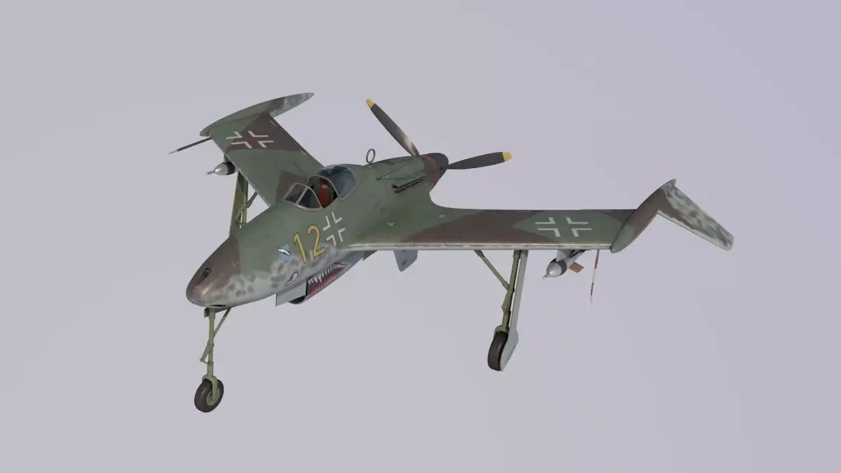 Blohm und Voss P208 3D model